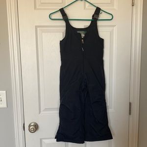 LL Bean Snow Bibs 4T